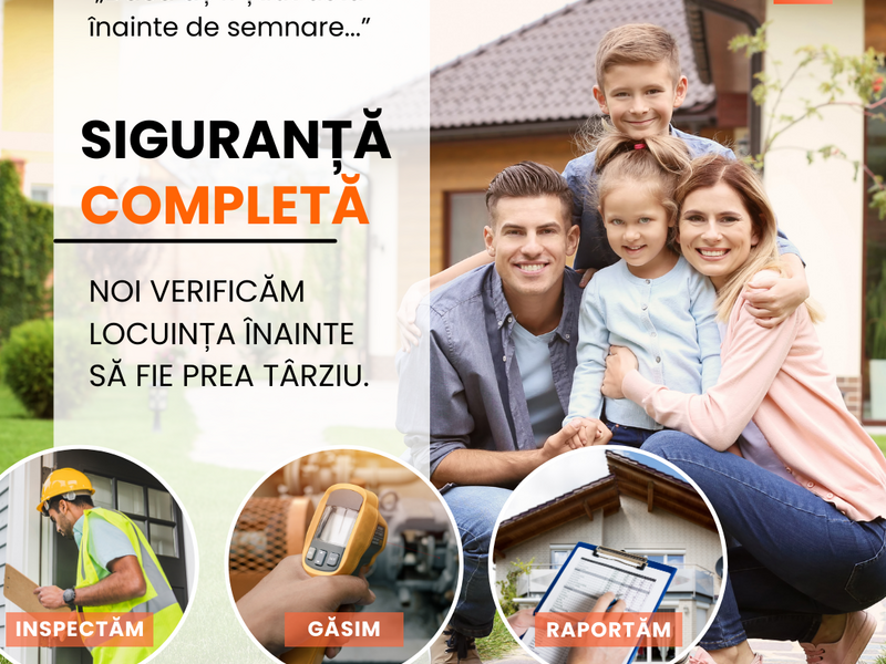 Inspectie tehnica imobiliara.